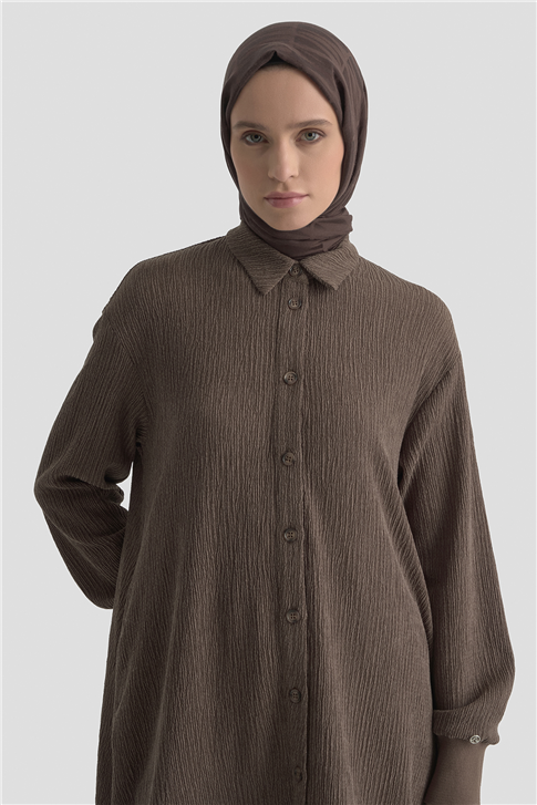 Armine Trend Takım 25KT6103 Kahverengi