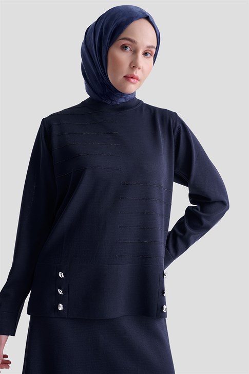 Armine Trend Triko Takım 25KTD6107 Lacivert