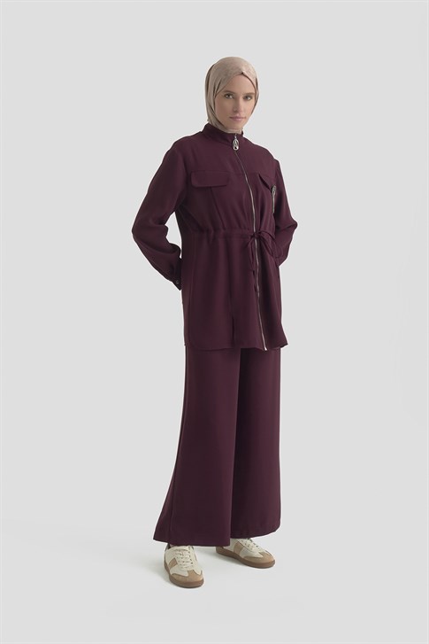 Armine Trend Takım 25KT646 Mürdüm