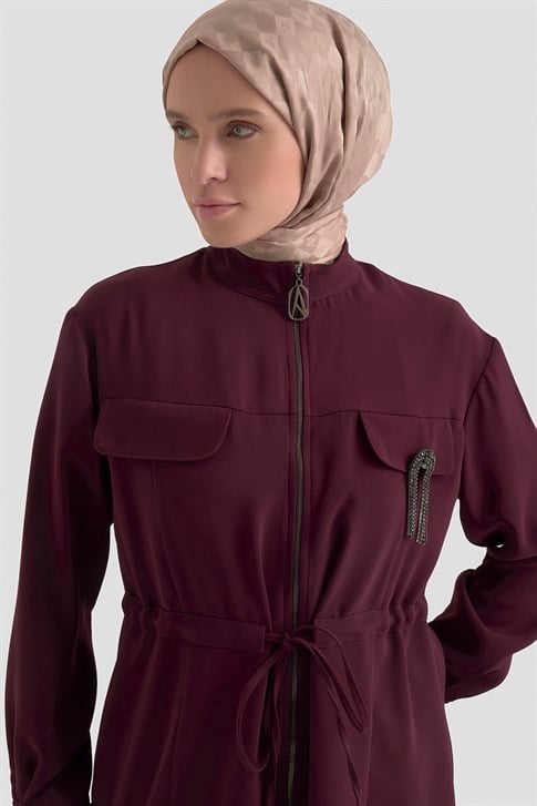 Armine Trend Takım 25KT646 Mürdüm