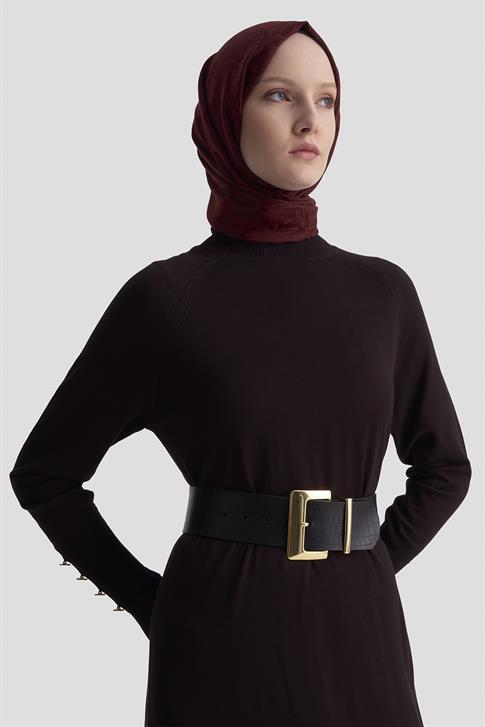 Armine Elbise 25KD7002 Siyah