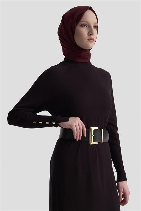 Armine Elbise 25KD7002 Siyah