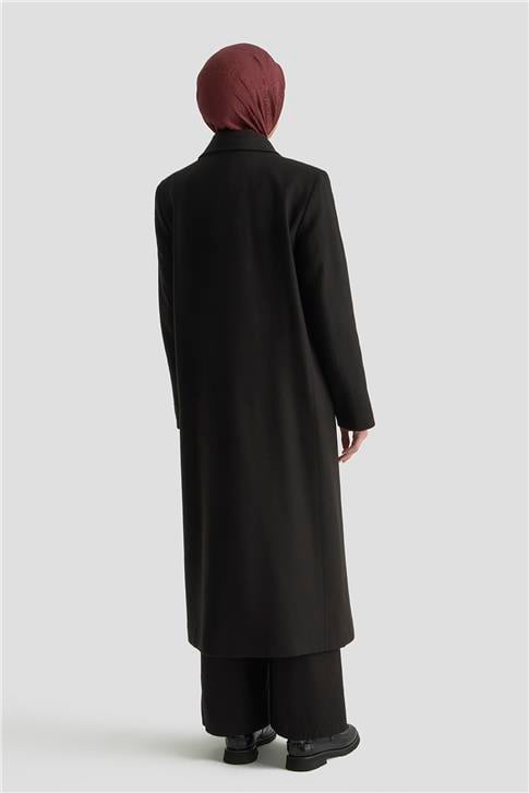 Armine Kaşe Kaban 25K7026 Siyah