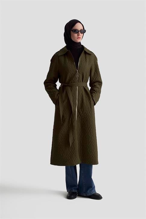 Armine Trend Kap 25KT717 Yağ Yeşili