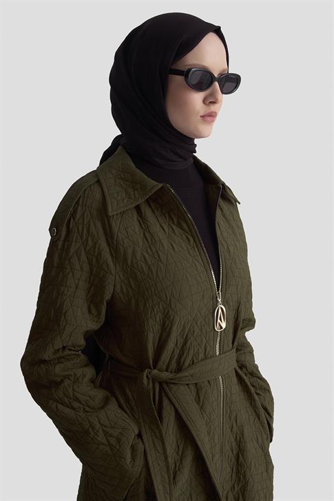 Armine Trend Kap 25KT717 Yağ Yeşili