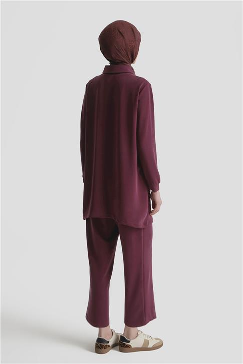Armine Örme Takım 25KD7878 Bordo