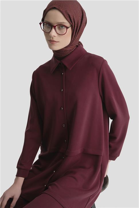 Armine Örme Takım 25KD7878 Bordo