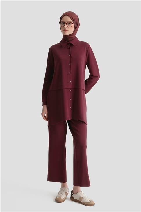 Armine Örme Takım 25KD7878 Bordo