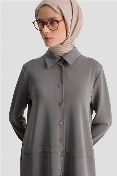 Armine Örme Takım 25KD7878 Gri