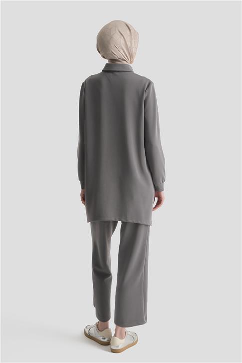 Armine Örme Takım 25KD7878 Gri