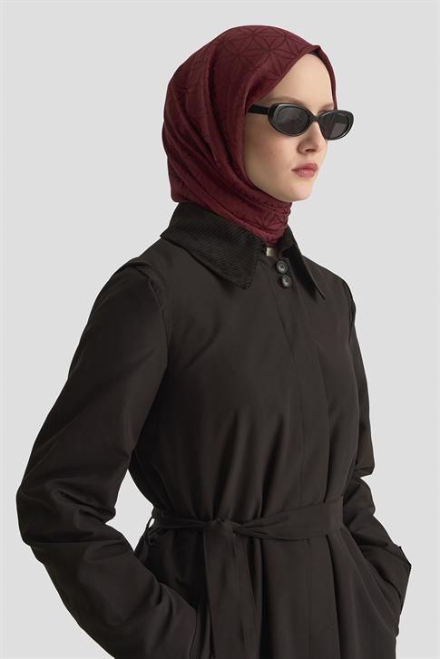 Armine Trençkot 25K7910 Siyah