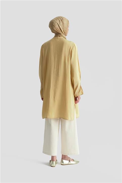 Armine Hakim Yaka Tunik 25KD9010 Camel