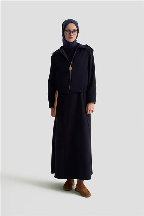 Armine Elbise 25KT906 LACİVERT