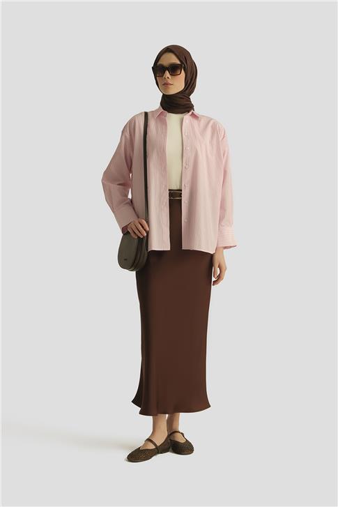 26Y1534 Armine Etek Acı Kahve