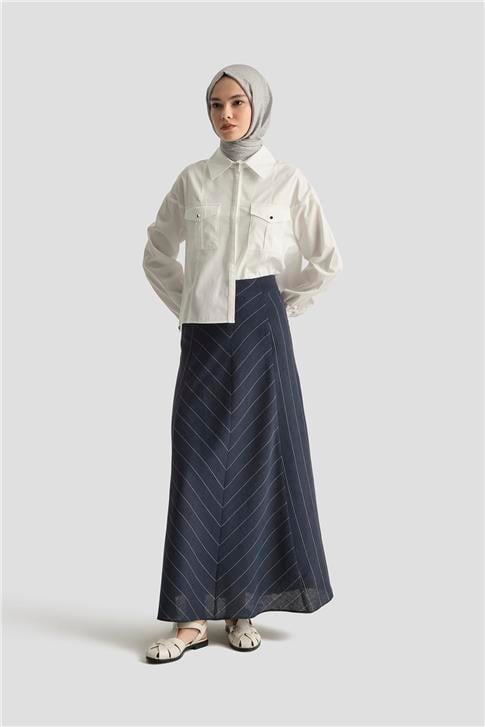 26Y1821 Armine Etek Lacivert