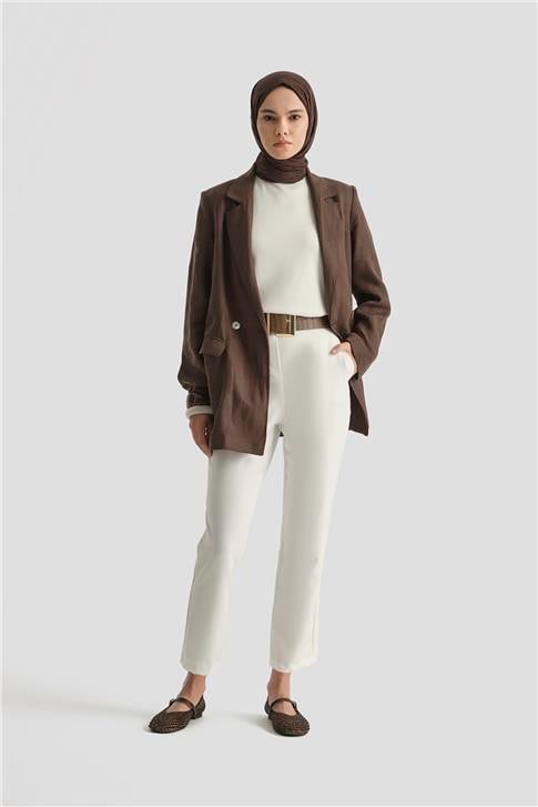 26Y2437 Armine Pantolon Ekru