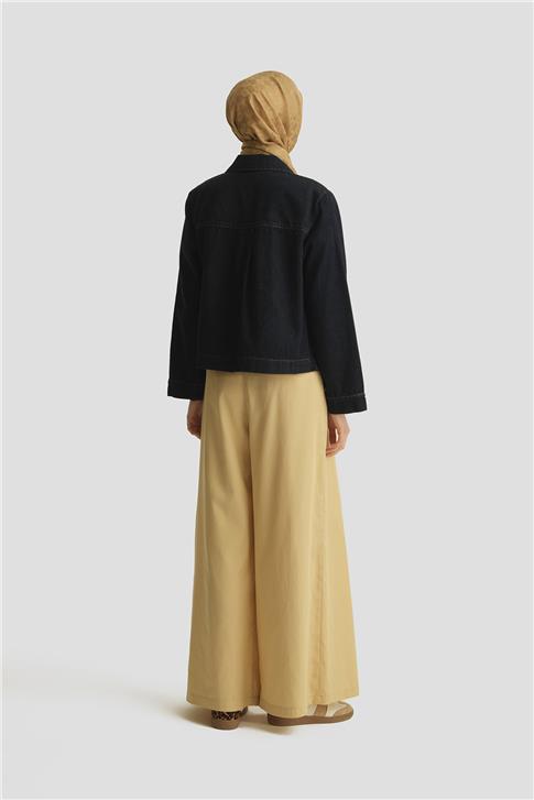 Armine Pileli Tencel Pantolon Etek 25Y2801 Aytaşı