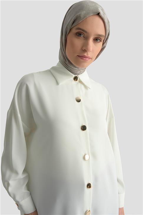 26Y3000 Armine Gömlek Ekru