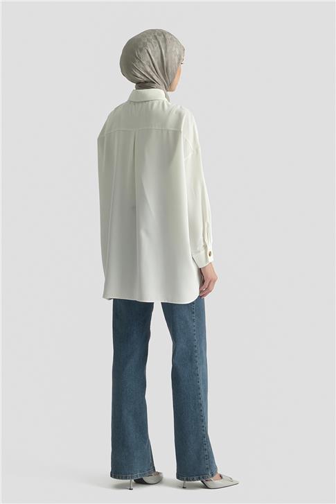 26Y3000 Armine Gömlek Ekru