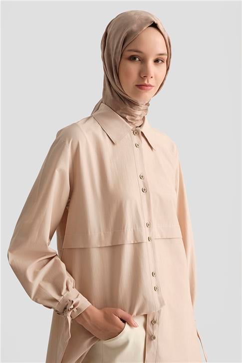 Armine Gömlek 25YH3441 Bej