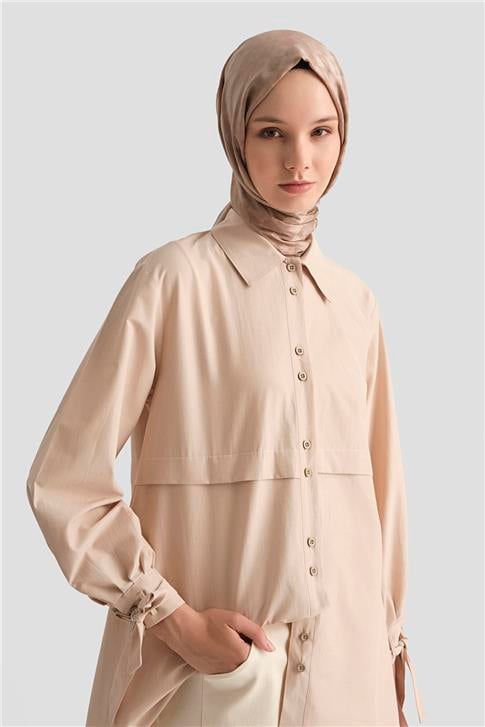 Armine Gömlek 25YH3441 Bej