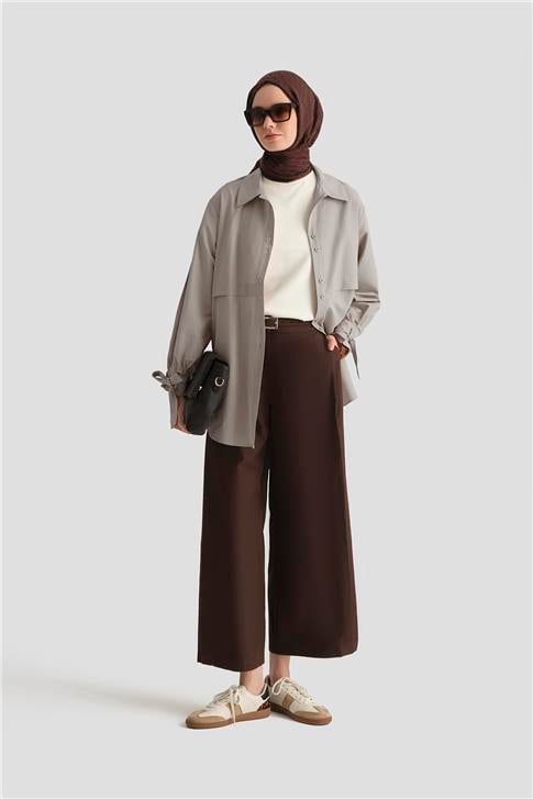 Armine Gömlek 25YH3441 Camel