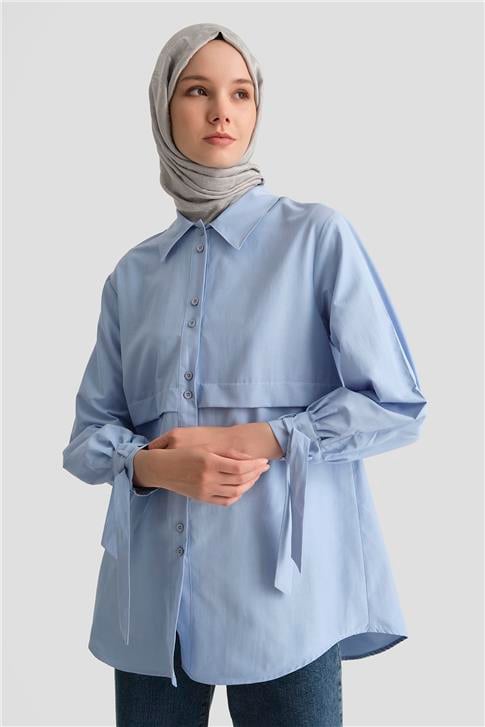 Armine Gömlek 25YH3441 Mavi
