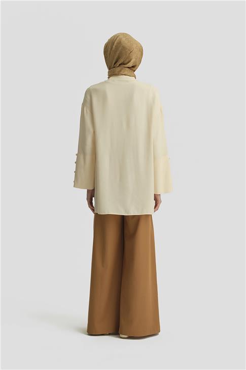 Armine Büyük Manşetli Gömlek 25Y3702 Aytaşı