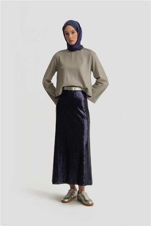 26Y3714 Armine Bluz Gri