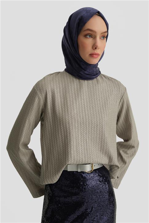26Y3714 Armine Bluz Gri