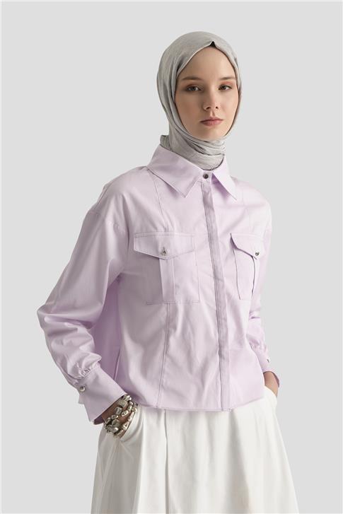 26Y3741 Armine Gömlek Lila