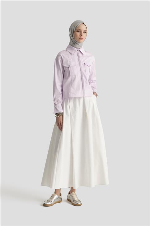 26Y3741 Armine Gömlek Lila