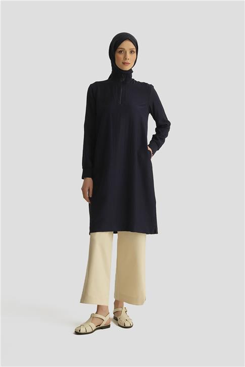 26Y412 Armine Tunik Lacivert