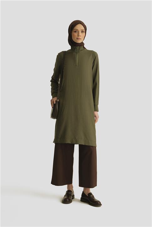 26Y412 Armine Tunik Yeşil