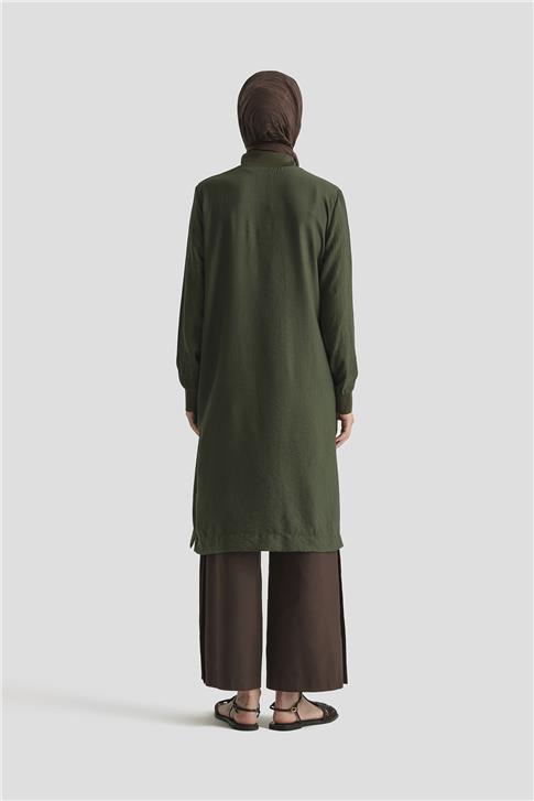 26Y412 Armine Tunik Haki