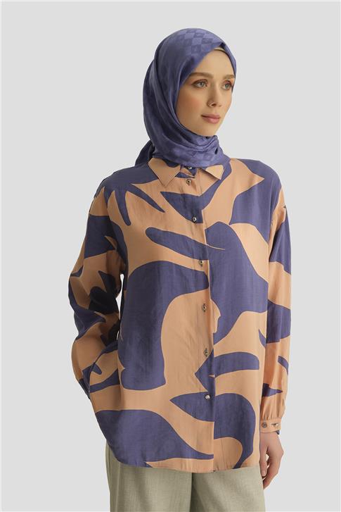 Armine Desenli Tunik 25YT487 MOR