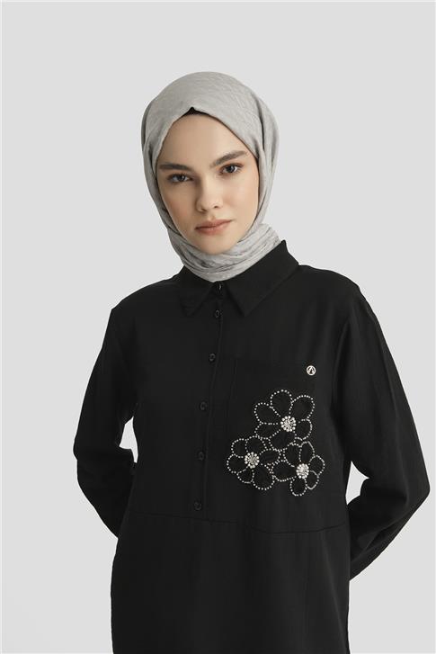 Armine Trend Tunik 25YT4150 Siyah