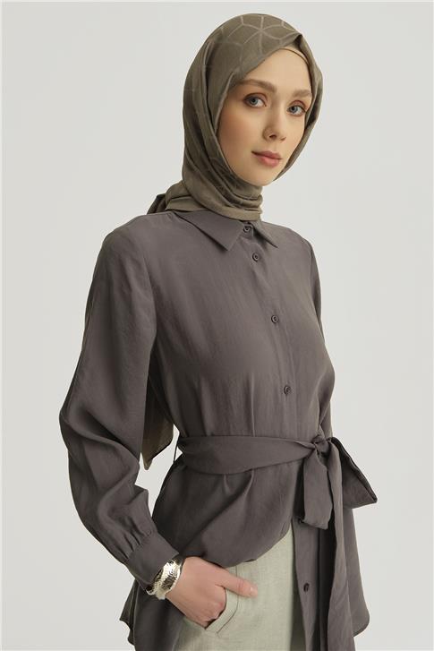 26Y4224-1 Armine Tunik Antrasit