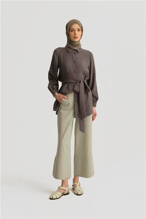 26Y4224-1 Armine Tunik Antrasit