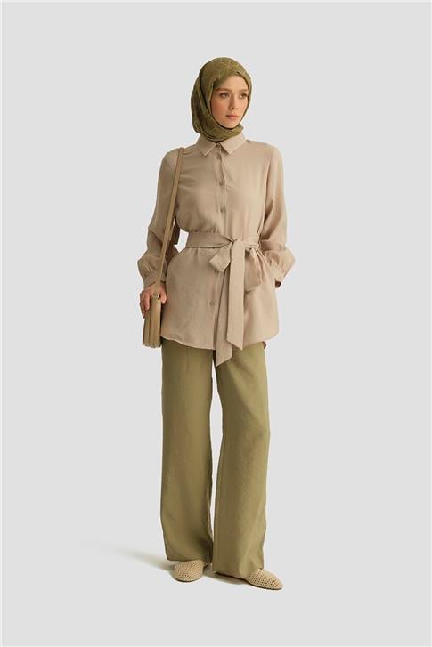 26Y4224-1 Armine Tunik Bej
