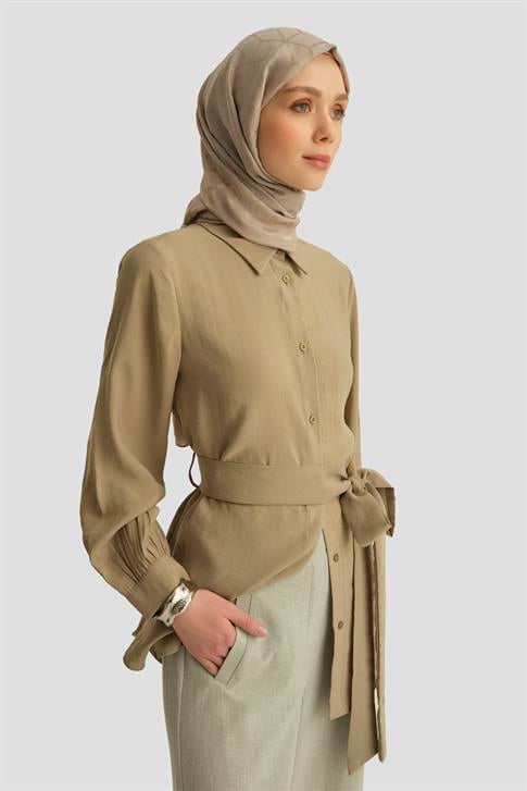 26Y4224-1 Armine Tunik Haki