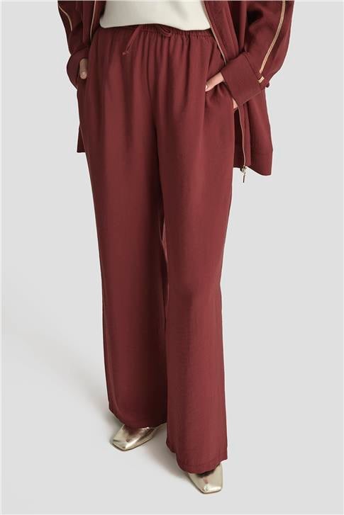 Armine Cupra Pantolon 25YD4225-2 BORDO