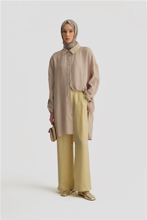 26Y4232 Armine Tunik Bej