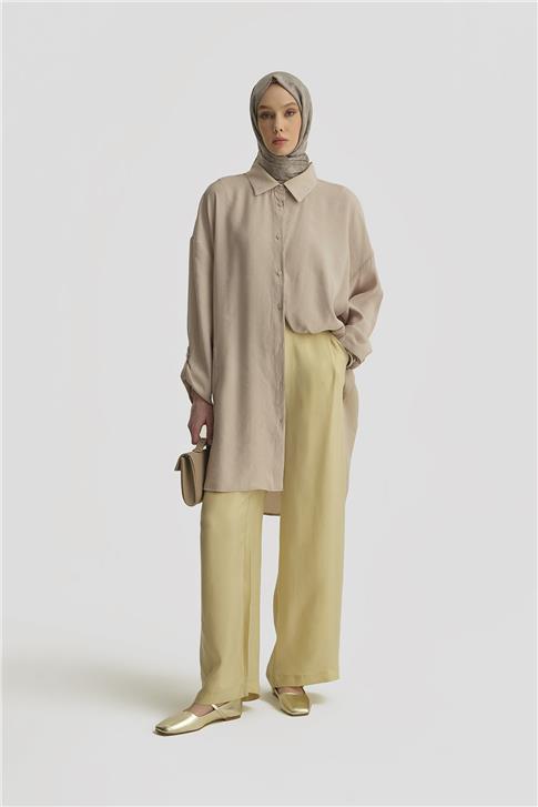 26Y4232 Armine Tunik Bej