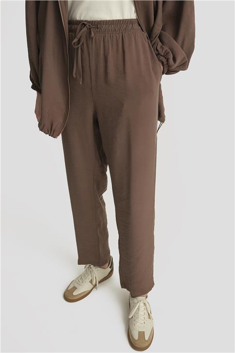 Armine Modal Havuç Pantolon 25YD4240-2 Kahverengi