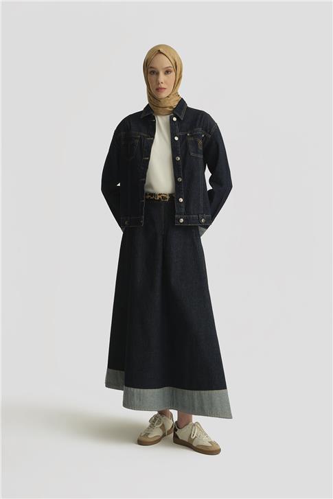 Armine Denim Ceket 25YD4242-1 Mavi