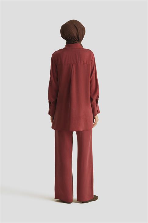 Armine Cupra Tunik 25YD4245-1 BORDO