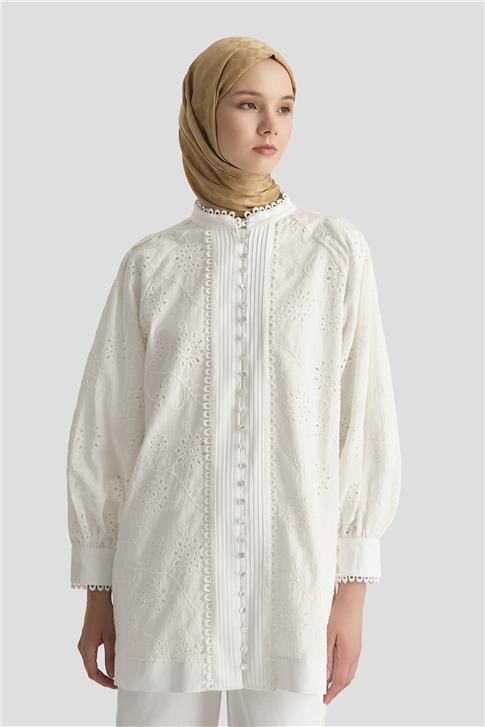 Armine Brode Takım 25YD4250 Ekru