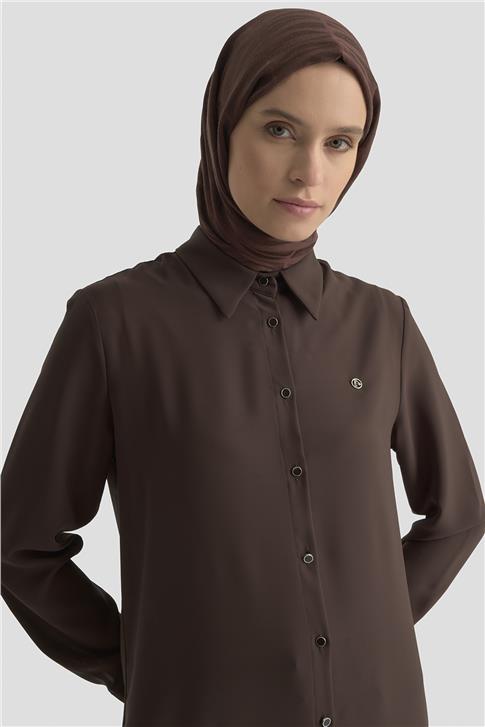 Armine Trend Tunik 25YT4300 Kahverengi