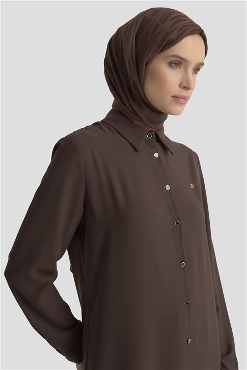 Armine Trend Tunik 25YT4300 Kahverengi